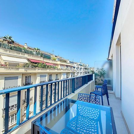 Nestor&Jeeves - Bleu Azur Vue Mer - Central - Very Close Sea Nice Bagian luar foto